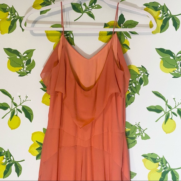 Badgley Mischka Silk Midi Dress - Picture 5 of 9